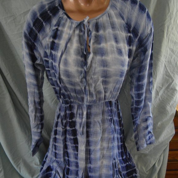 NWOT Beautiful BoHo style Flowy Tye Dye Dress - Picture 1 of 5